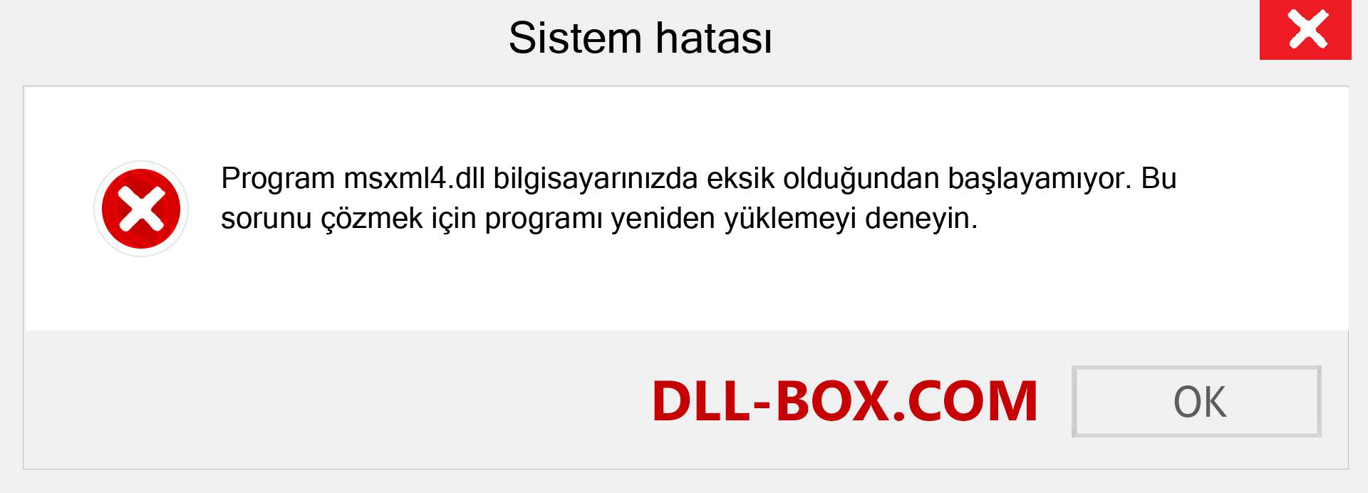 msxml4.dll dosyası eksik mi? Windows 7, 8, 10 için İndirin - Windows'ta msxml4 dll Eksik Hatasını Düzeltin, fotoğraflar, resimler